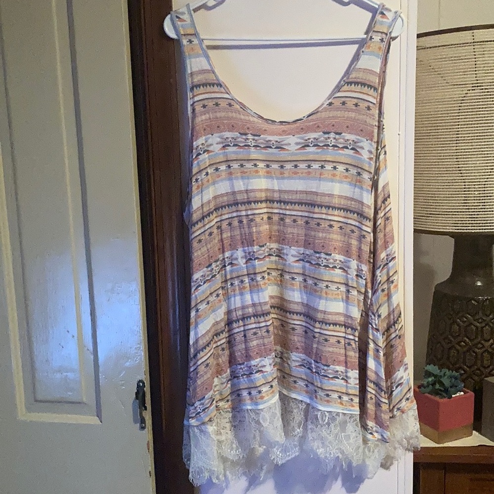 Cloud chaser 3x tribal tank top